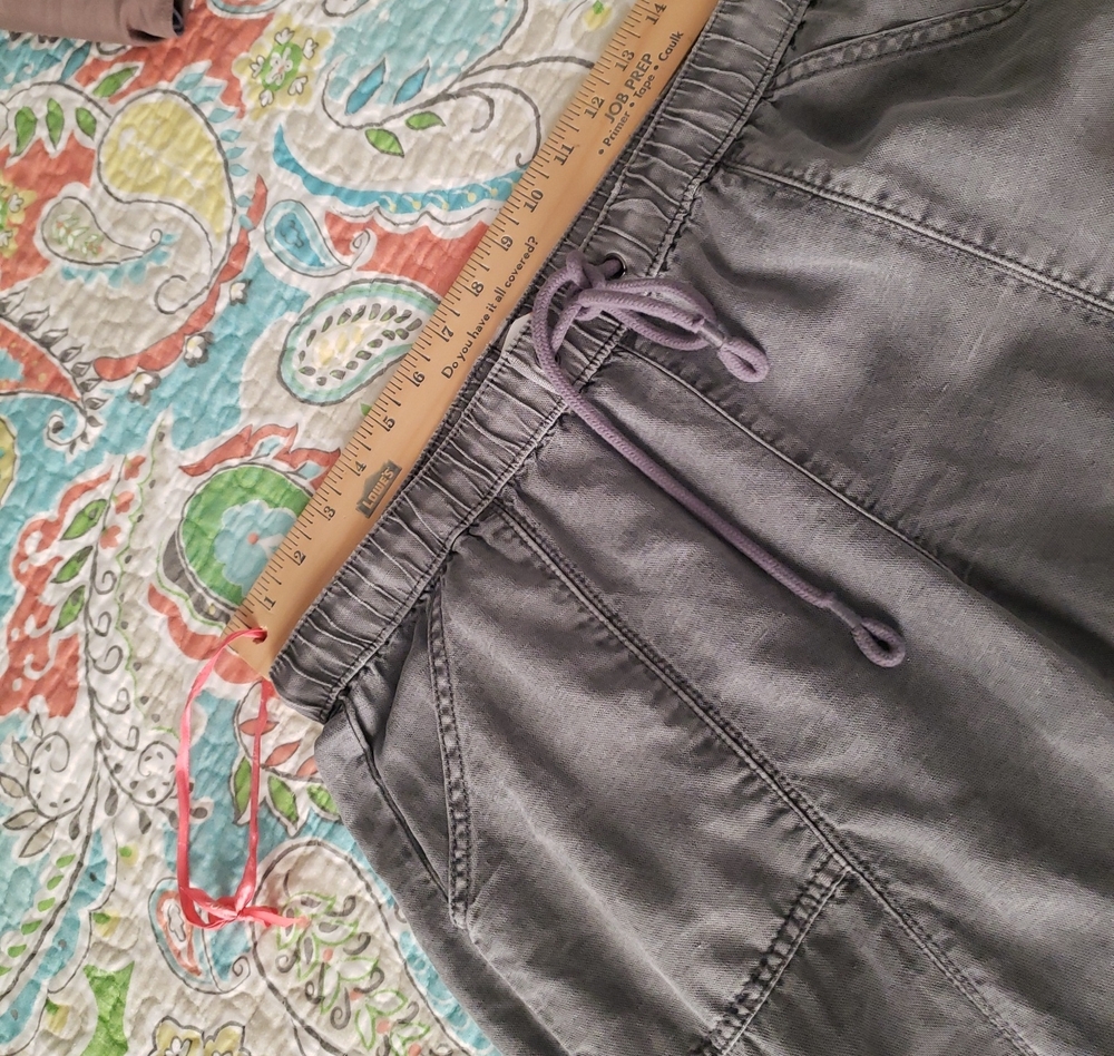 C&C California Linen Blend Pants M - Picture 8 of 10
